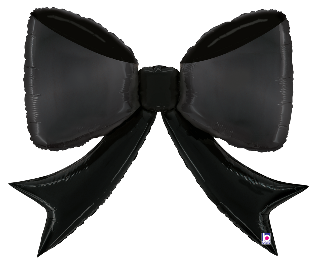 betallic-black-bow-folienballon-41-zoll-schleife image 1
