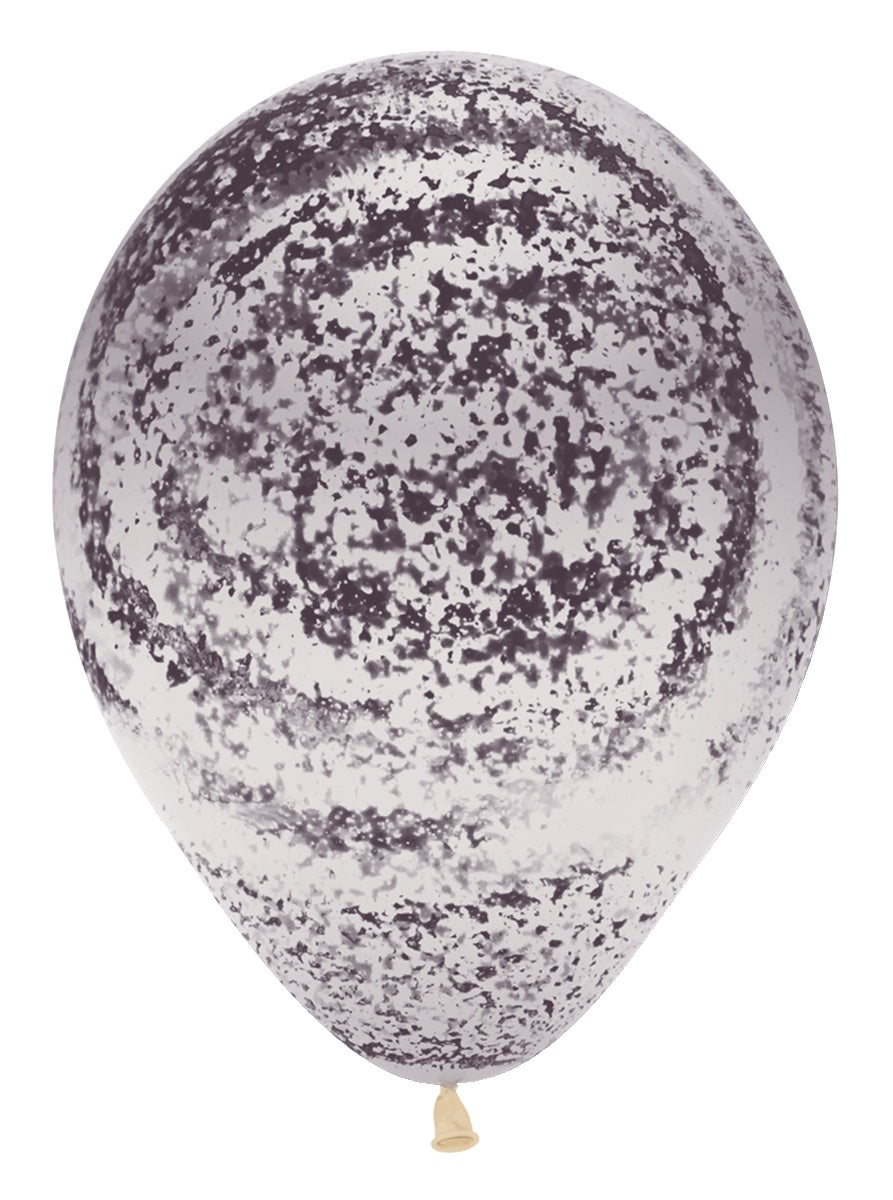 betallic-graffiti-marble-latexballon-11-50er-clear image 1