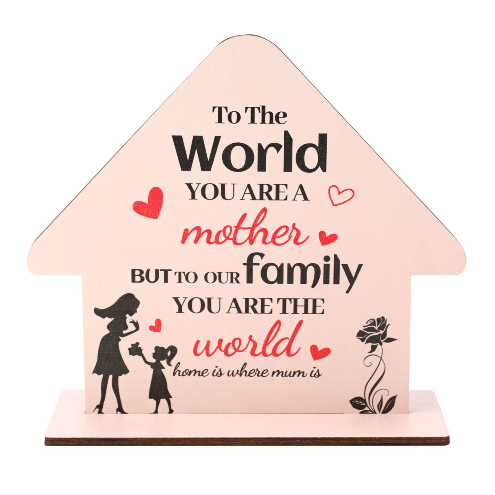 howaf-beste-mama-holzschild-spruch-home-is-where-mum-is image 1