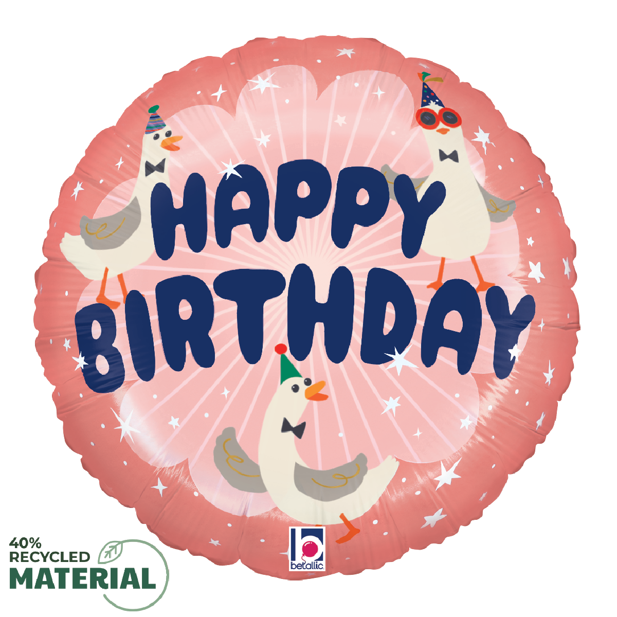 betallic-silly-goose-folienballon-18-zoll-geburtstag image 1