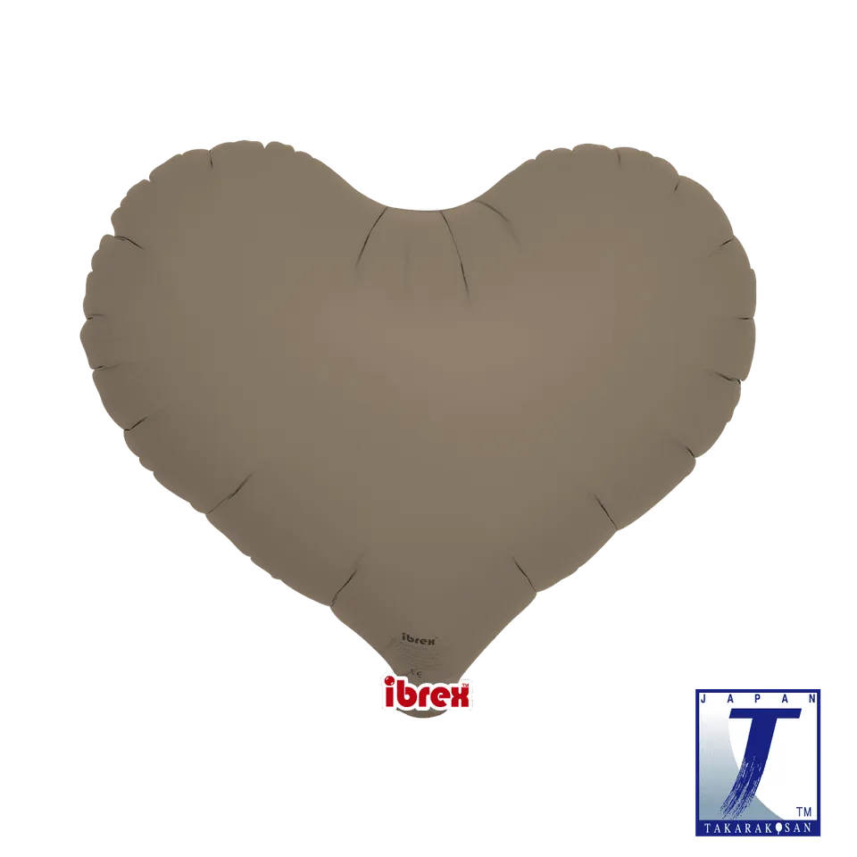 takara-ibrex-jelly-heart-14-zoll-ballon-taupe-herz image 1