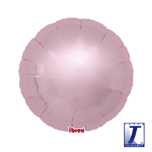 takara-ibrex-round-18-metallic-hellrosa-ballon-45-cm image 1