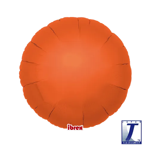 takara-ibrex-round-18-metallic-orange-ballon-rund image 1