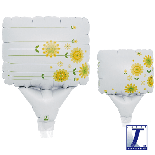 takara-upright-rectangle-5-message-card-sonnenblumen-ballon image 1