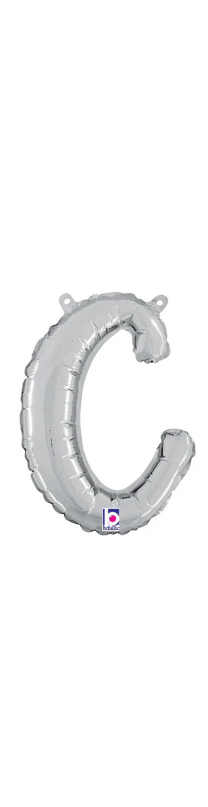 betallic-foil-balloons-script-letter-c-silber-folienballon-14 image 1