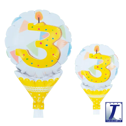 takara-upright-balloons-round-5-party-pennant-no-3-luftballon image 1