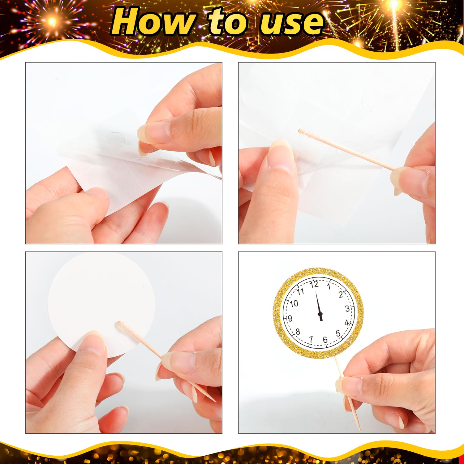 howaf-silvester-deko-2027-cupcake-topper-tortendeko-25-st-ck image 3