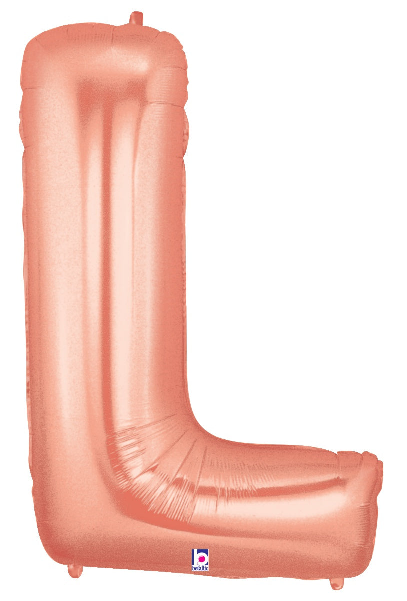 betallic-letter-l-rose-gold-folienballon-34-zoll-buchstabe image 1