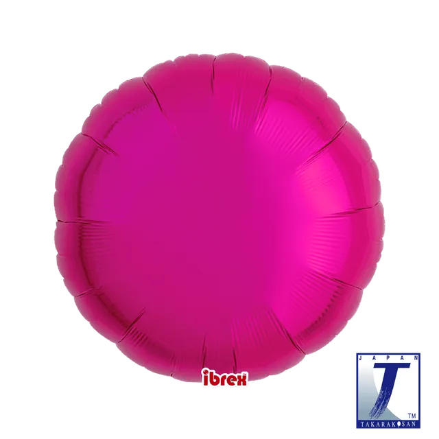 takara-ibrex-round-18-folienballon-metallic-magenta image 1