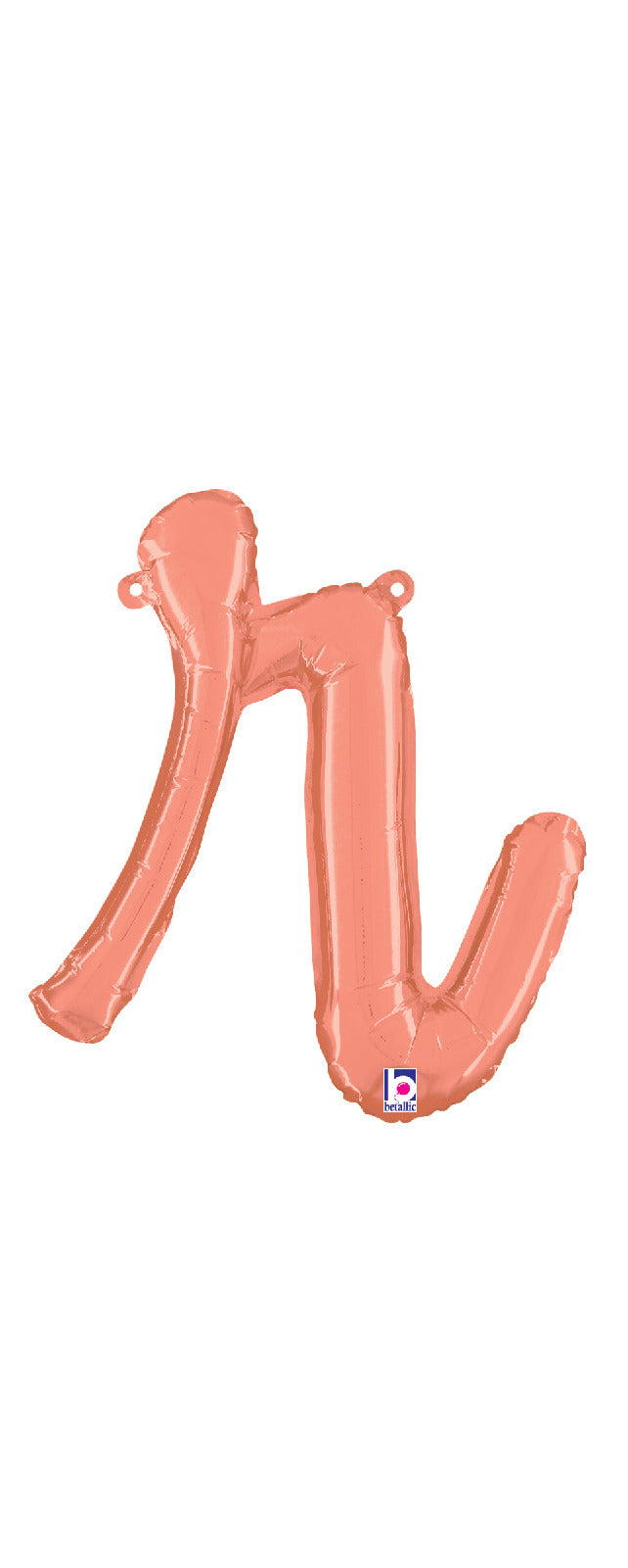 betallic-script-letter-r-folienballon-14-zoll-rosegold image 1