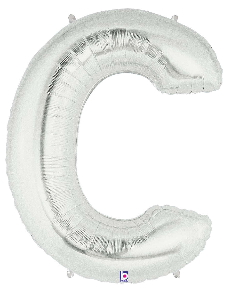 betallic-letter-c-silver-folienballon-34-silber image 1