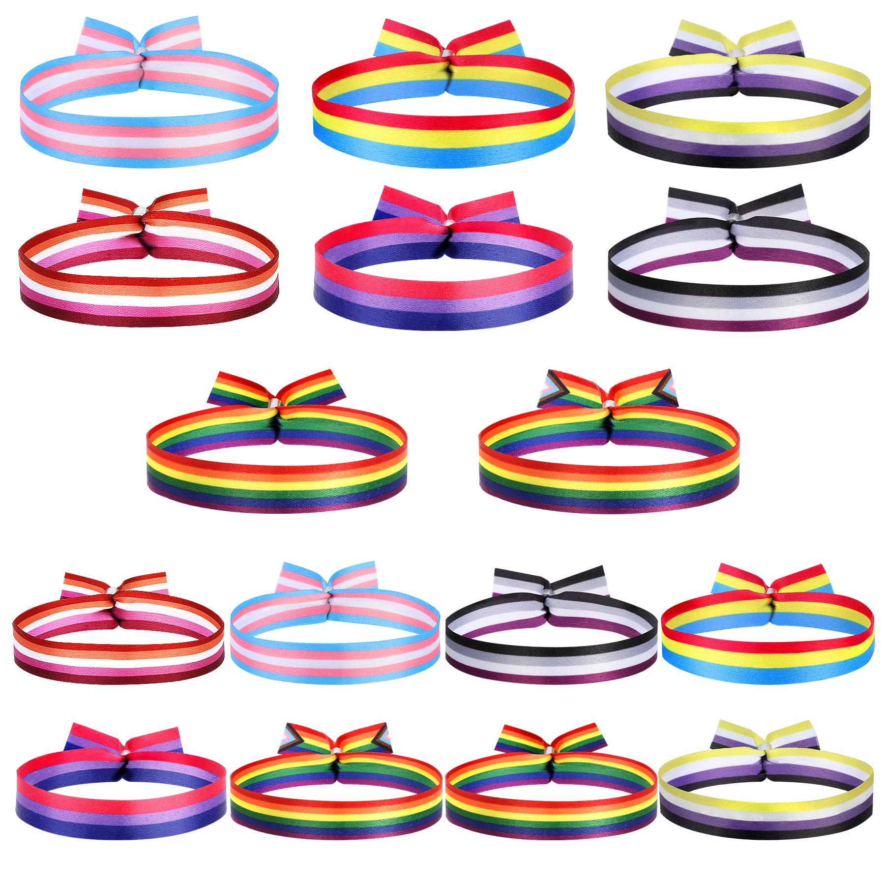 howaf-lgbt-pride-armband-regenbogen-16-st-ck-set-stoff image 2