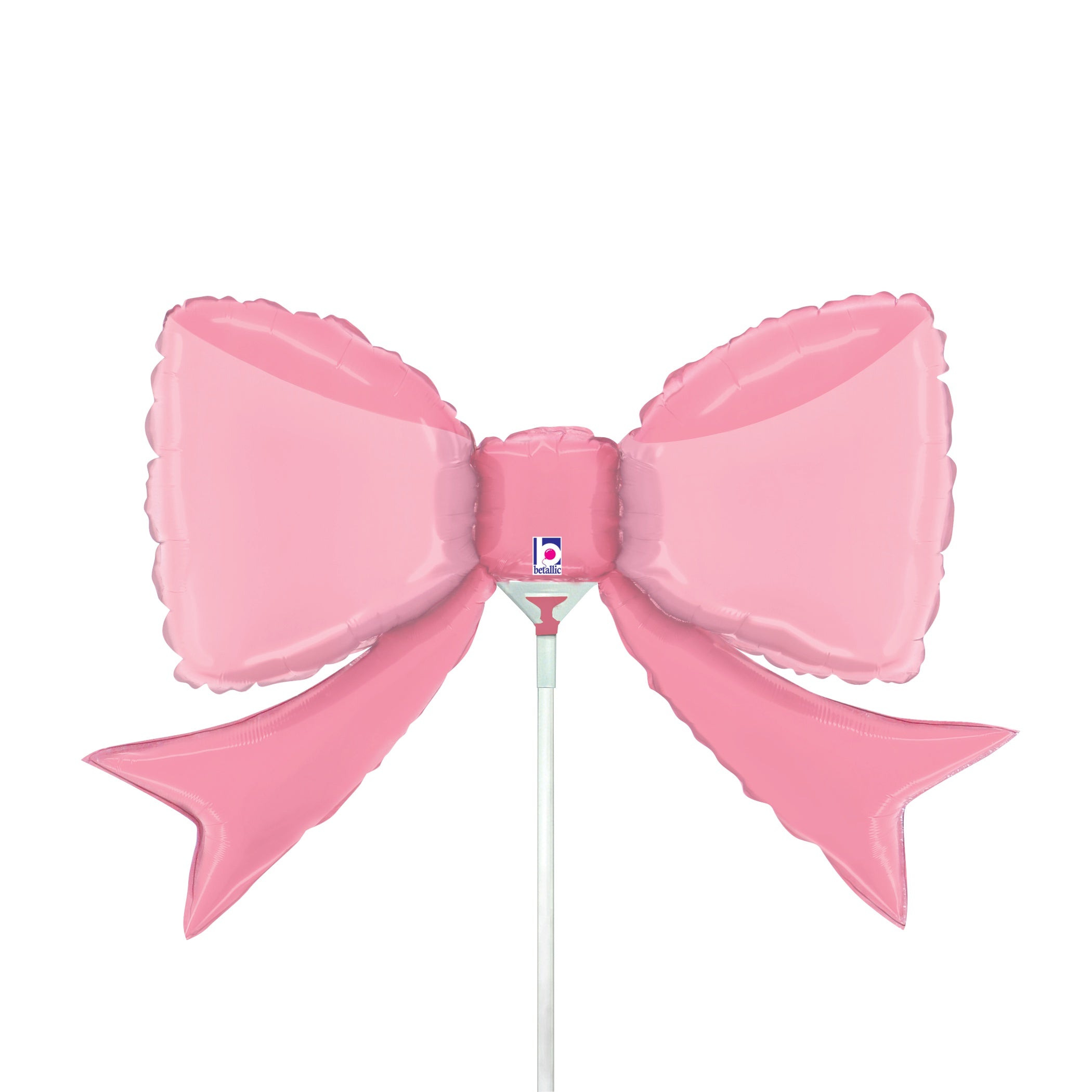 betallic-pretty-pink-bow-folienballon-14-rosa-schleife image 1