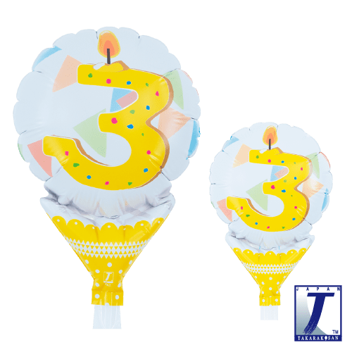 takara-upright-balloons-round-5-party-pennant-no-3-luftballon image 1