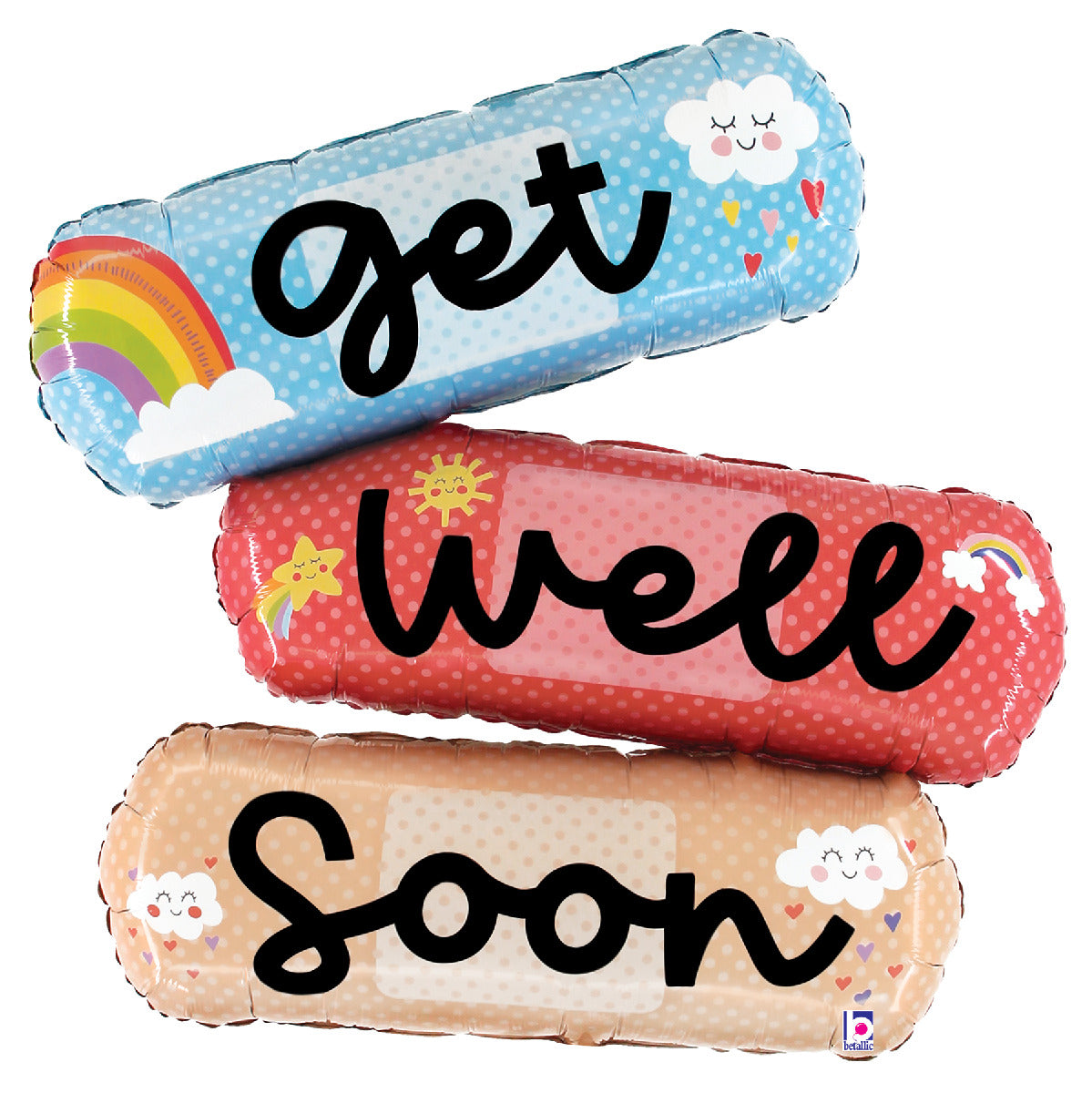 betallic-foil-balloons-cheerful-get-well-bandaids-folienballon-18 image 2