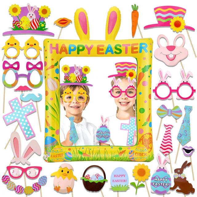 howaf-ostern-fotobox-rahmen-aufblasbar-24-requisiten image 1