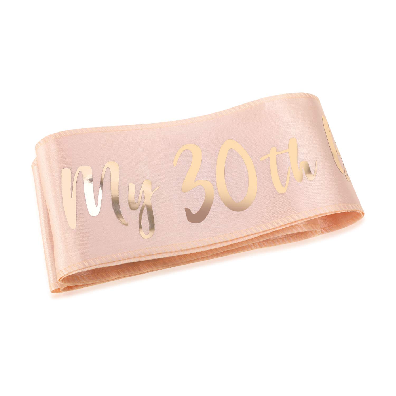 howaf-30-geburtstag-sch-rpe-ros-gold-satin-damen image 2