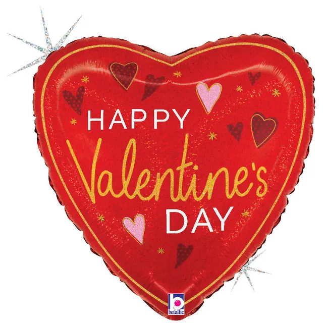 betallic-elegant-valentine-hearts-folienballon-9-zoll-herz image 1