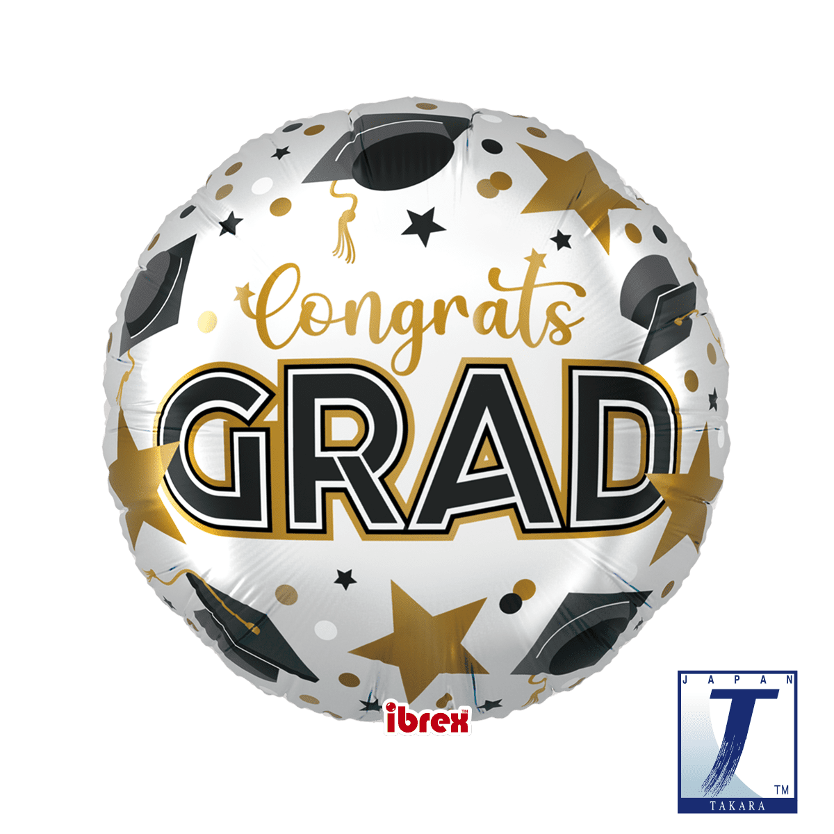 takara-ibrex-round-18-zoll-folienballon-graduation-abschluss image 2