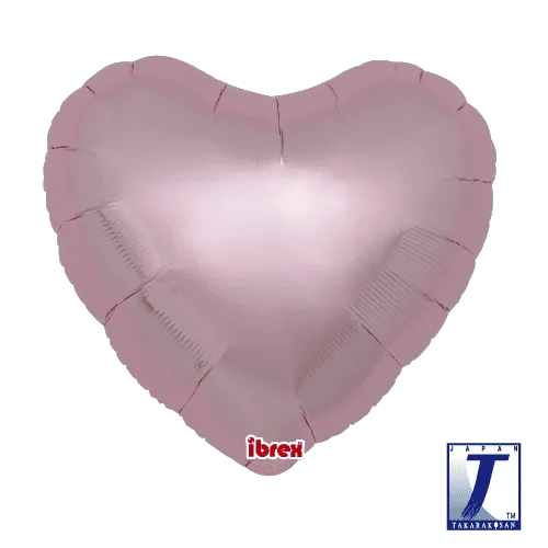 takara-ibrex-heart-18-zoll-herzballon-metallic-rosa image 1