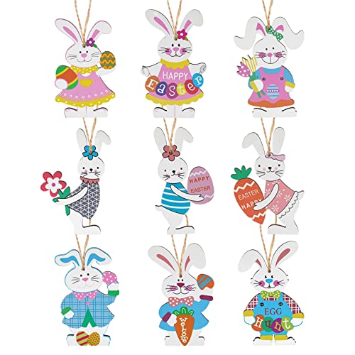 howaf-osteranh-nger-hase-holz-9-stk-osterdeko-h-ngedeko image 8