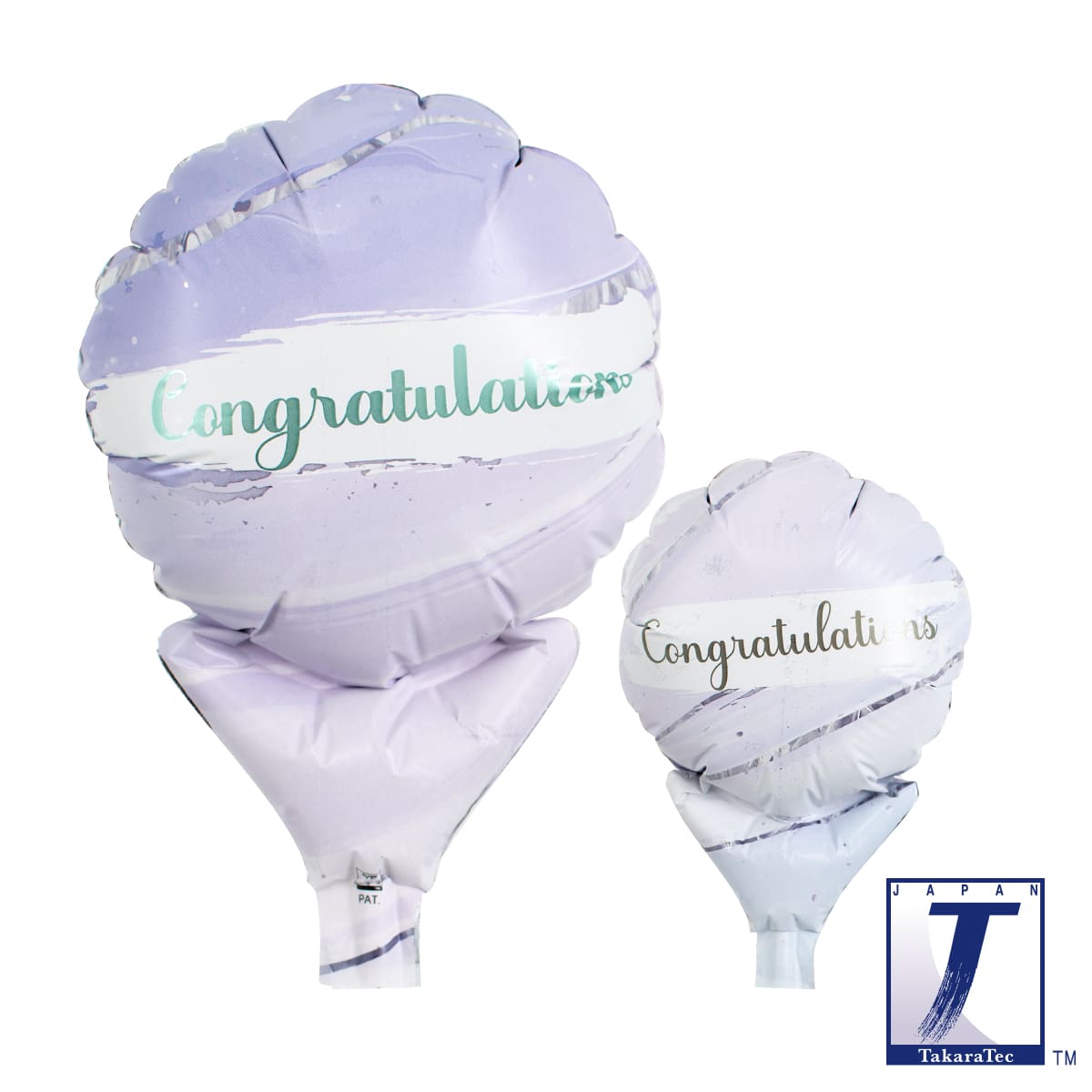 takara-upright-round-5-zoll-rundballon-congrats image 1