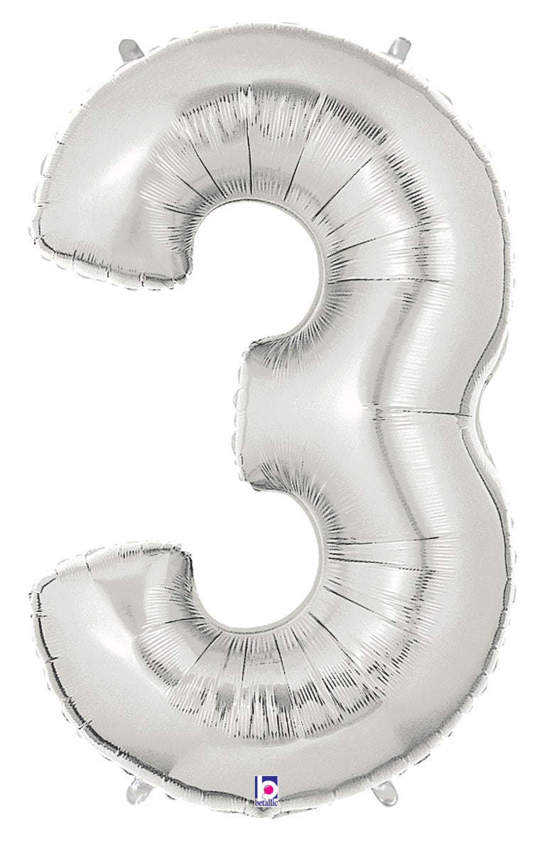 betallic-zahl-3-folienballon-34-silber-megaloon image 1