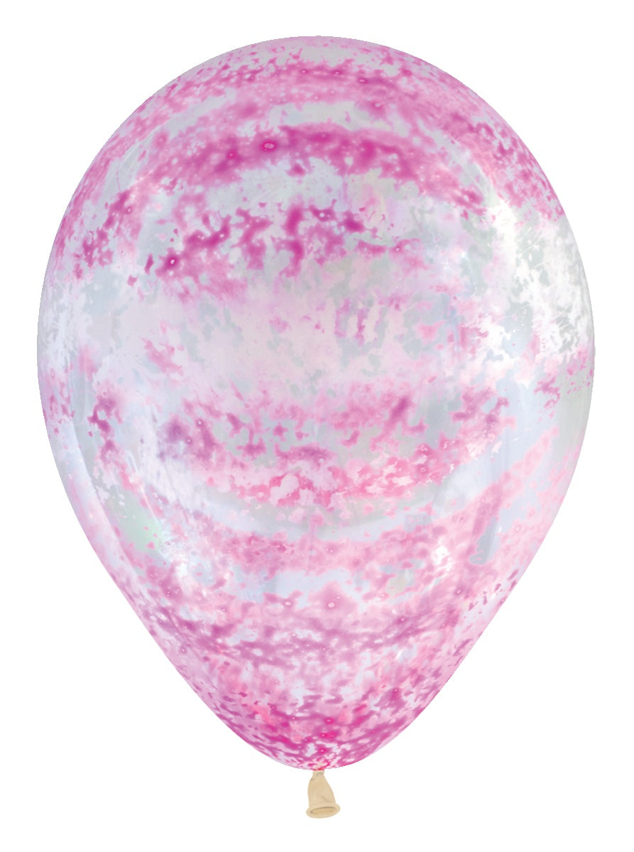betallic-graffiti-rose-latexballons-11-50-st-ck-crystal-clear image 1