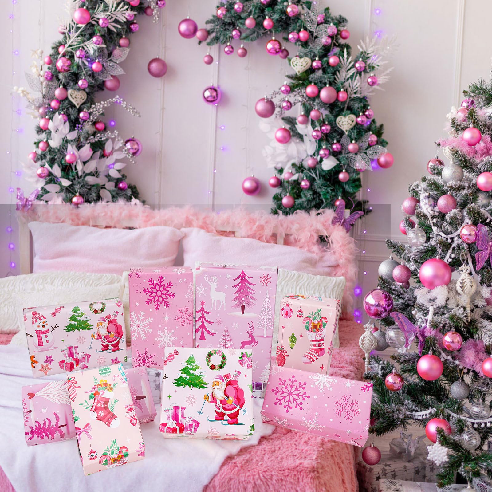 howaf-geschenkpapier-weihnachten-rosa-8-b-gen-70x50-cm image 7
