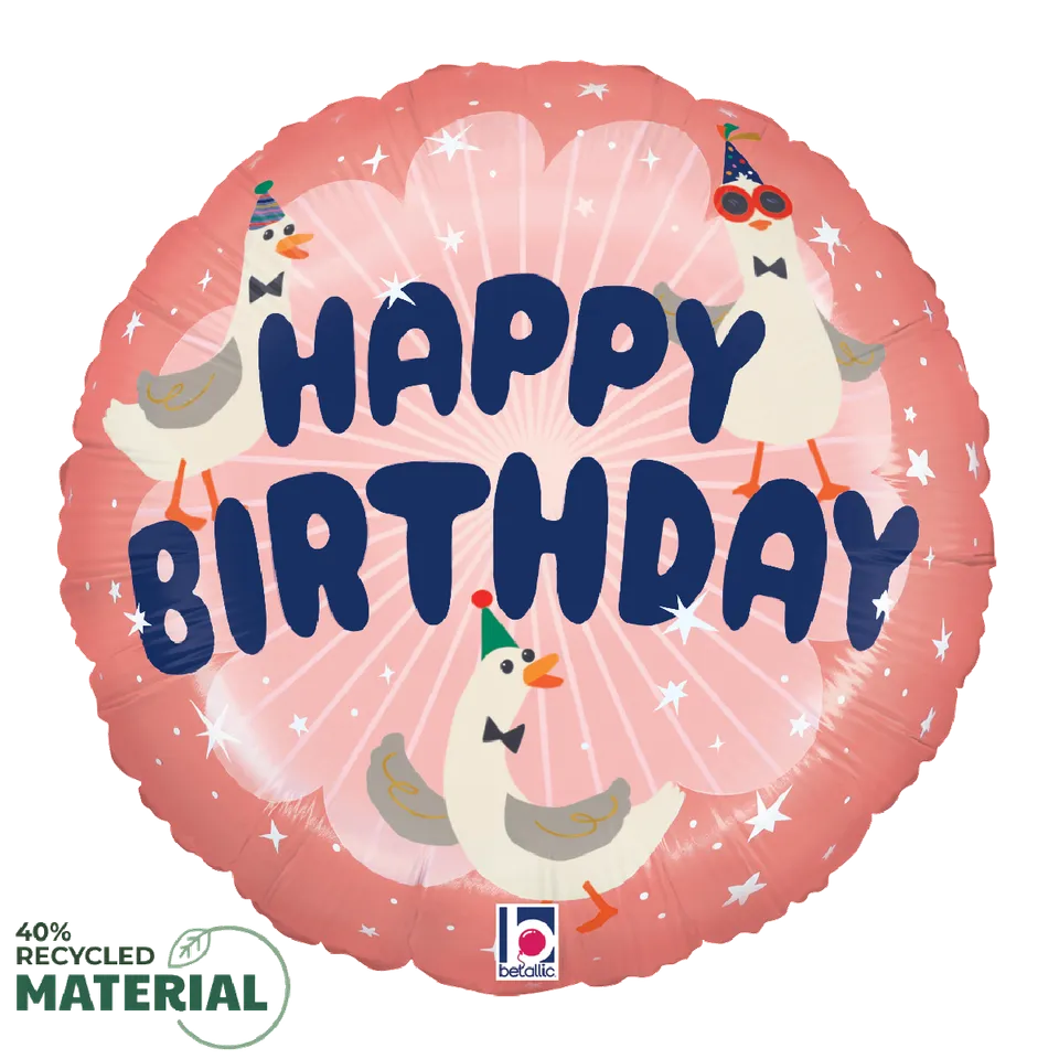 betallic-silly-goose-folienballon-18-zoll-geburtstag image 1