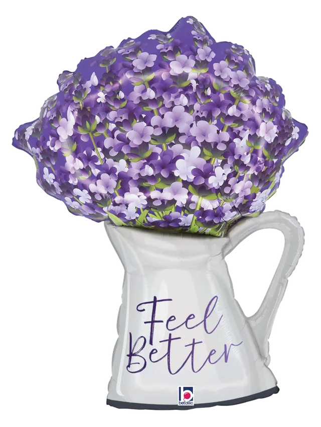 betallic-feel-better-lavender-pitcher-folienballon-31-zoll-lavendel image 1