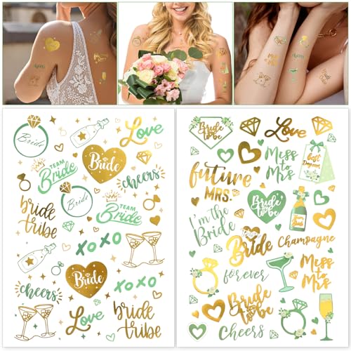 howaf-jga-tattoos-frauen-gr-n-gold-2-bl-tter-team-bride image 8