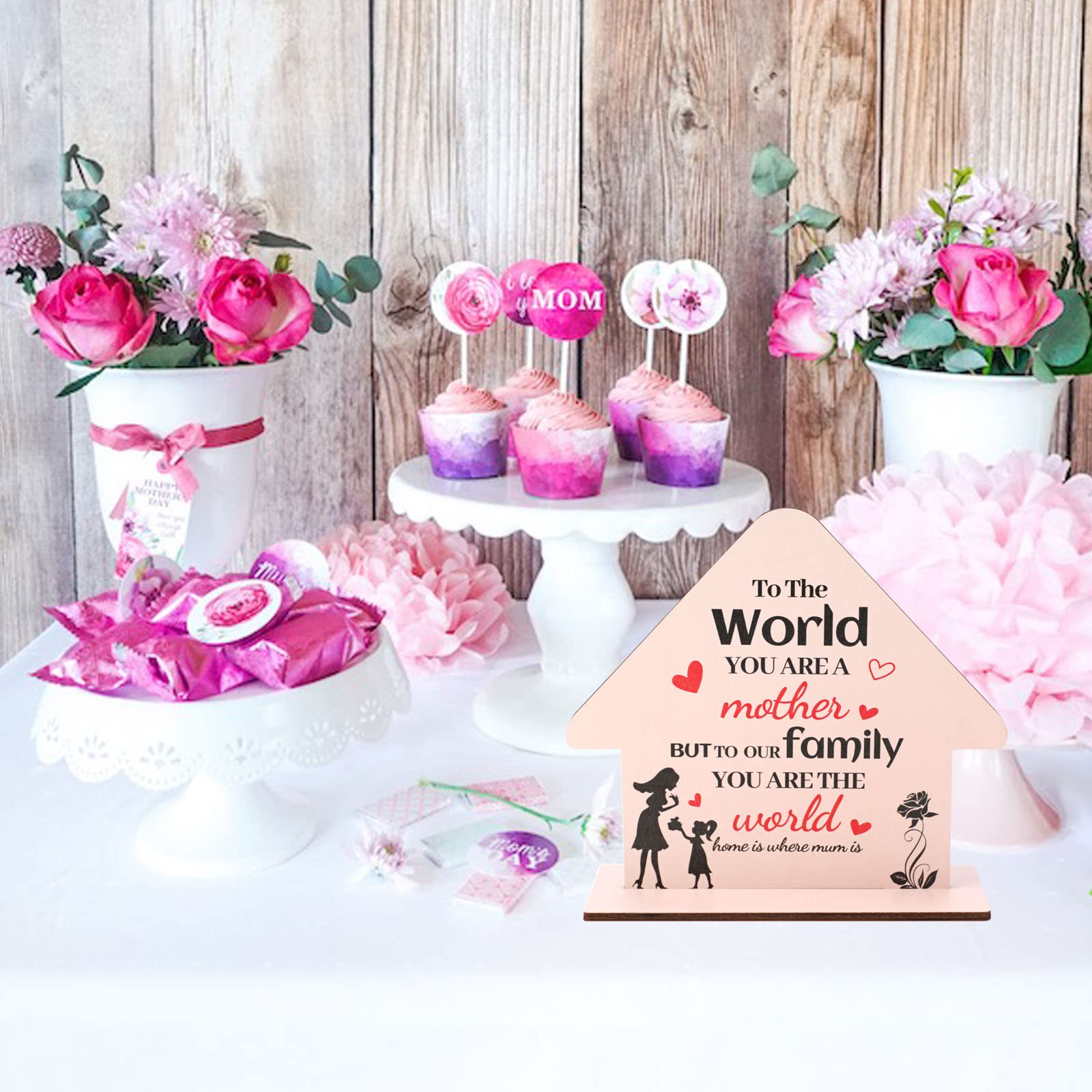 howaf-beste-mama-holzschild-spruch-home-is-where-mum-is image 4