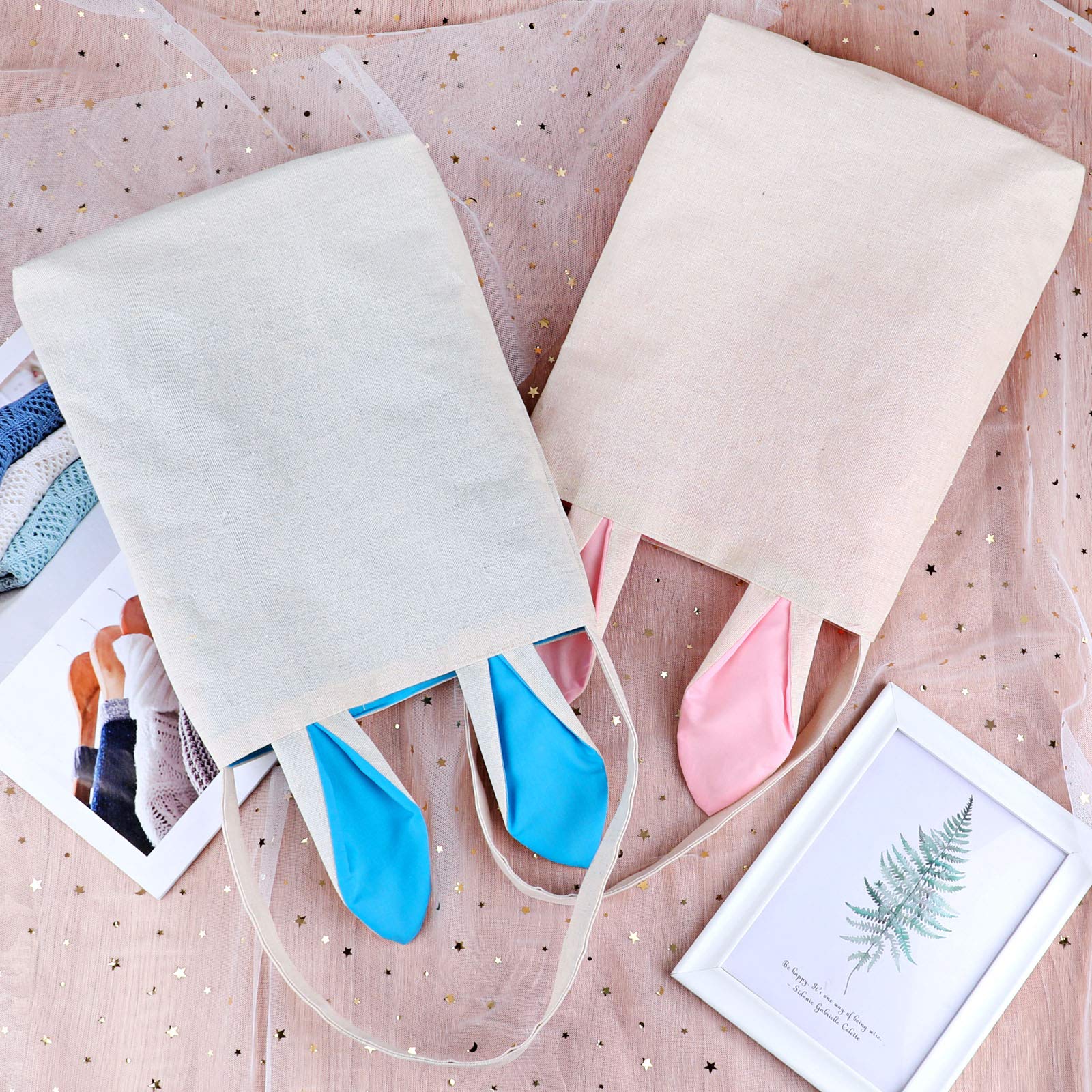 howaf-osterhasen-tasche-jute-osterkorb-2er-pack-30x26cm image 7
