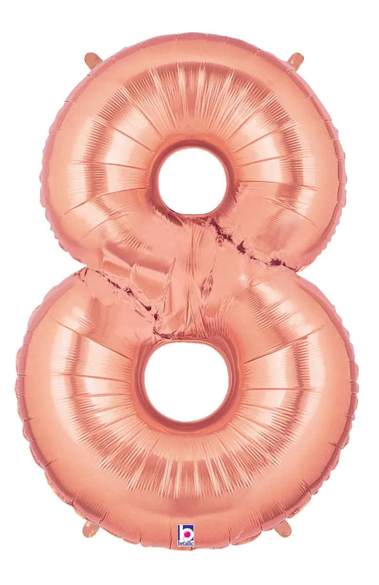 betallic-zahl-8-rose-gold-folienballon-14-zoll-megaloon image 1