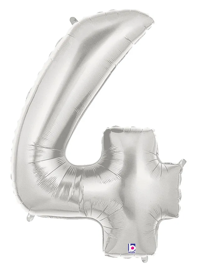 betallic-foil-balloons-zahl-4-folienballon-silber-14-ungef-llt image 1