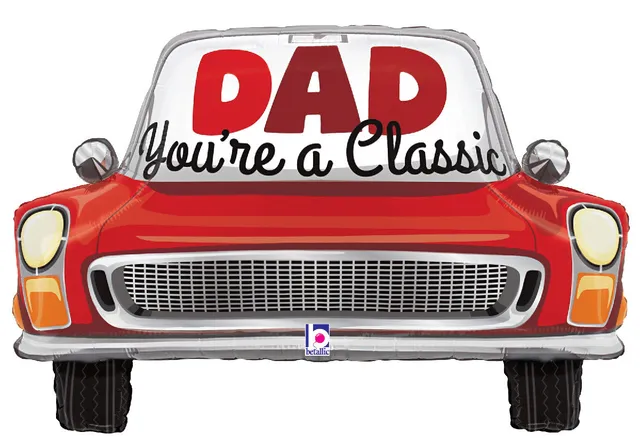 betallic-foil-balloons-classic-dad-car-folienballon-30-zoll image 1