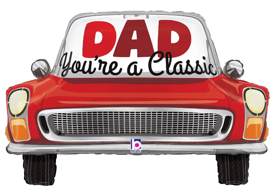 betallic-foil-balloons-classic-dad-car-folienballon-30-zoll image 1