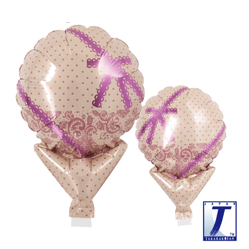 takara-upright-round-5-ballon-spitze-burgunder image 1