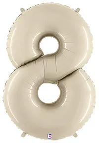 betallic-foil-number-8-white-sand-zahlenballon-34-zoll image 1