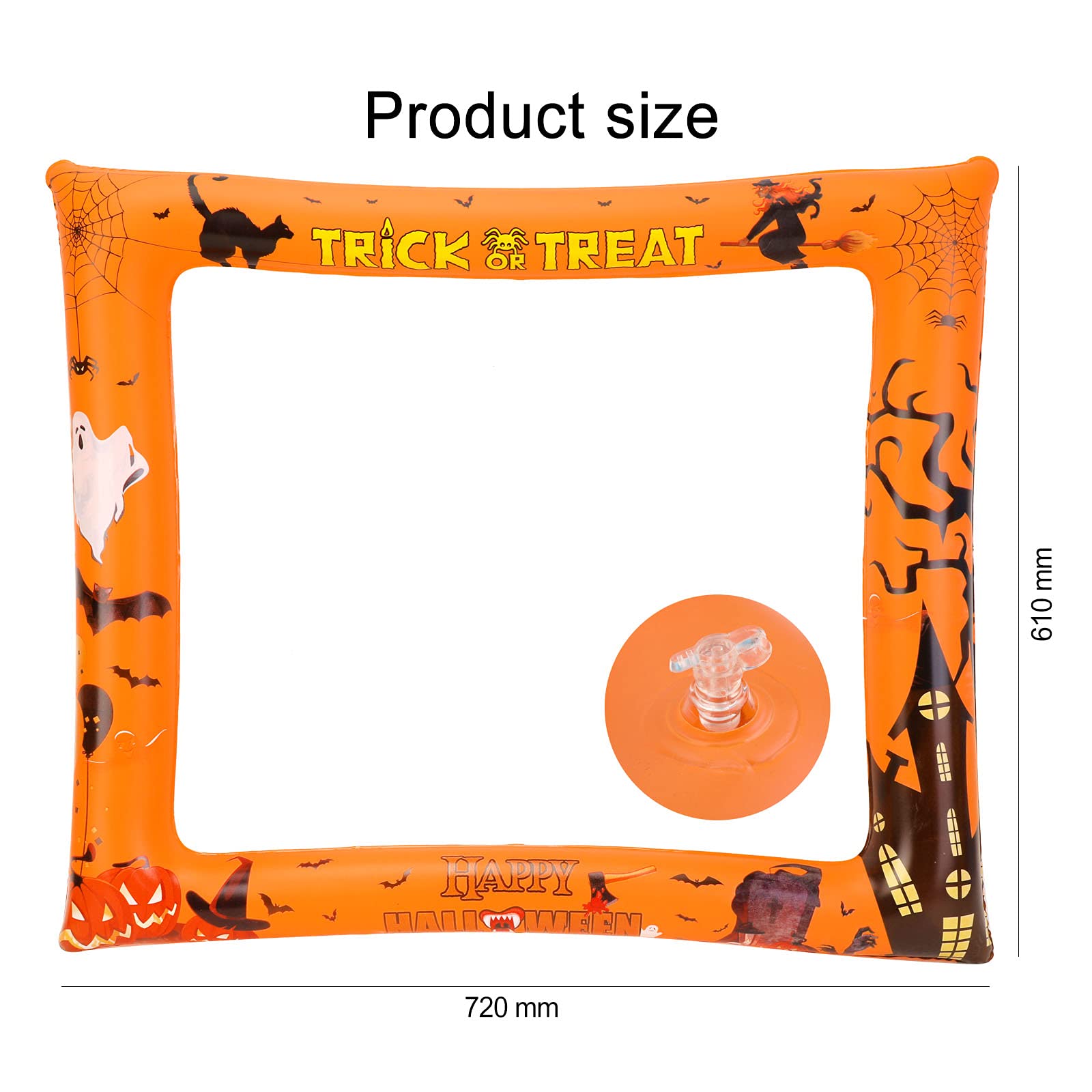 howaf-halloween-fotobox-selfie-rahmen-aufblasbar-props-22-tlg image 2