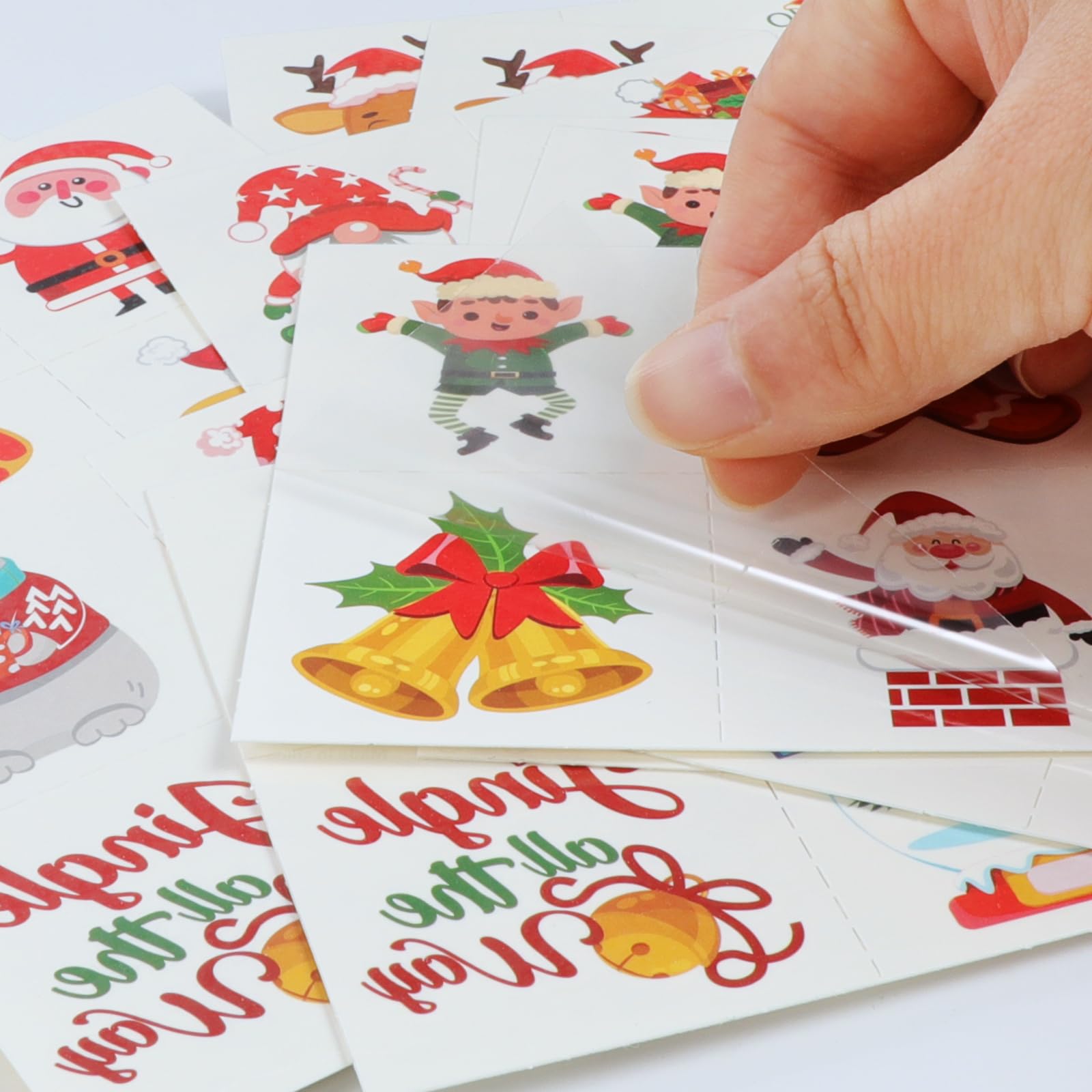 howaf-temporary-tattoos-weihnachten-tattoo-kinder-96-blatt image 7