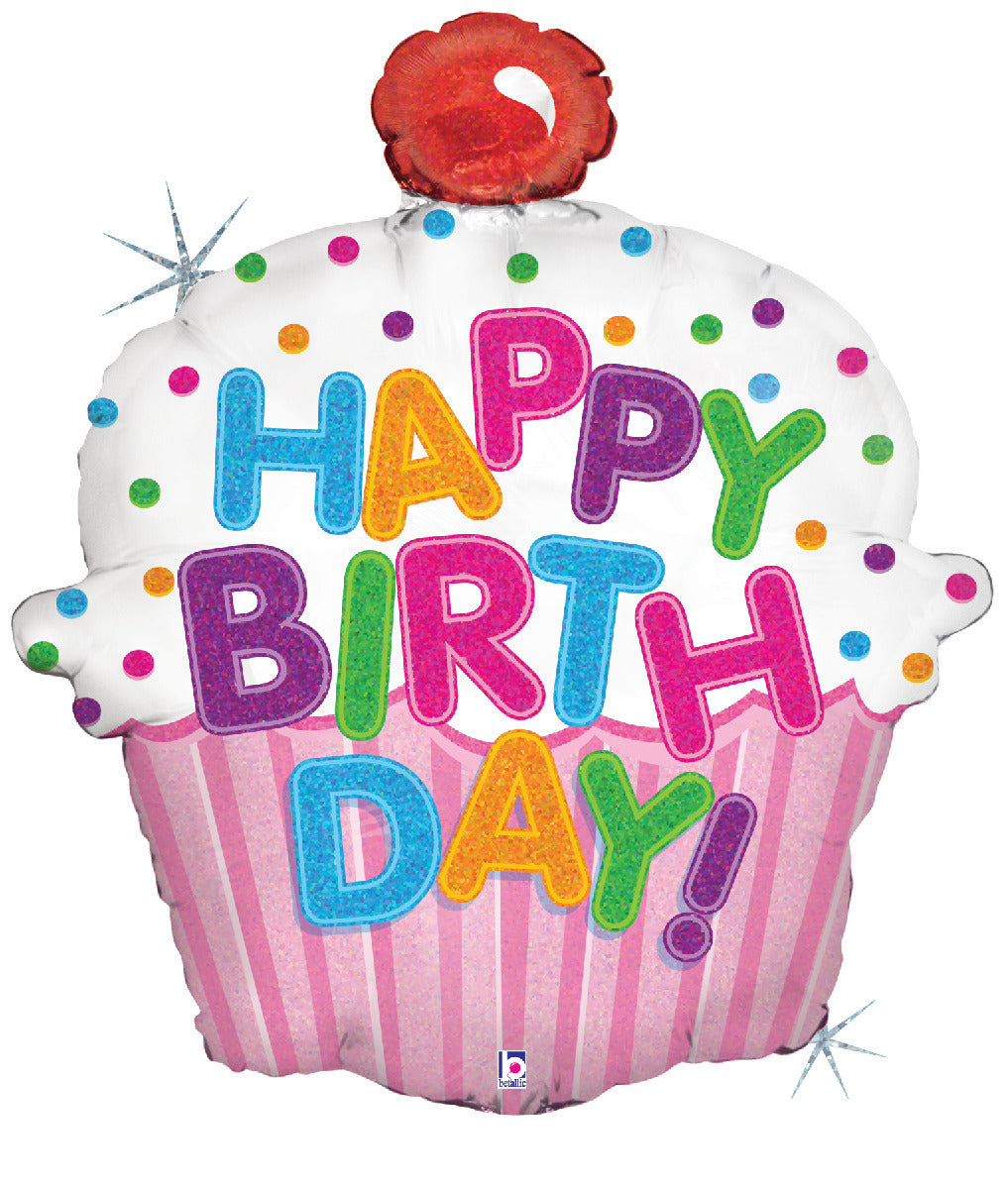 betallic-foil-balloons-happy-birthday-cupcake-folienballon-24-holog image 1