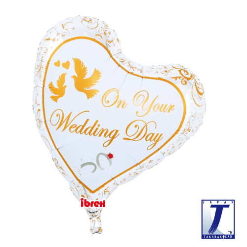takara-ibrex-sweet-heart-14-zoll-wedding-folienballon image 1