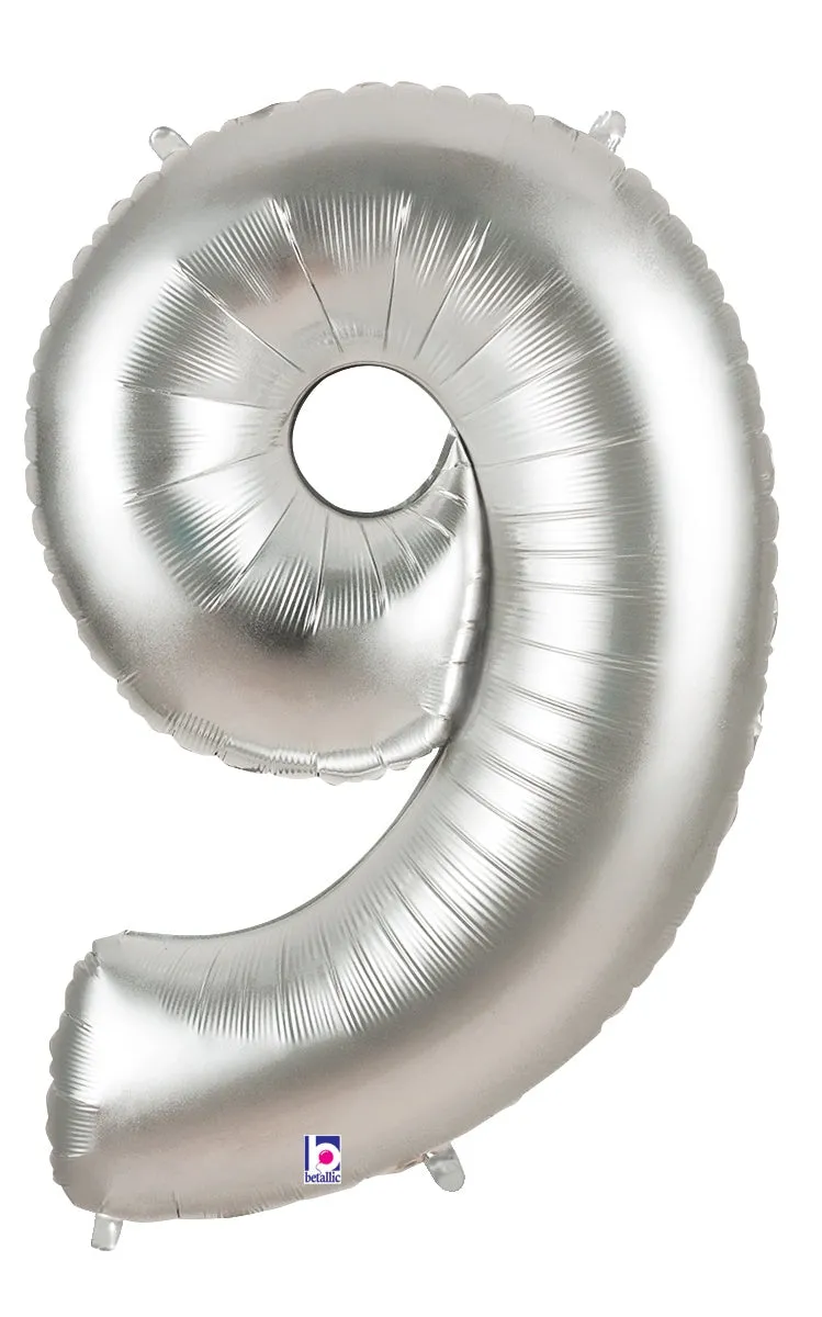betallic-zahl-9-folienballon-silber-14-megaloon image 1