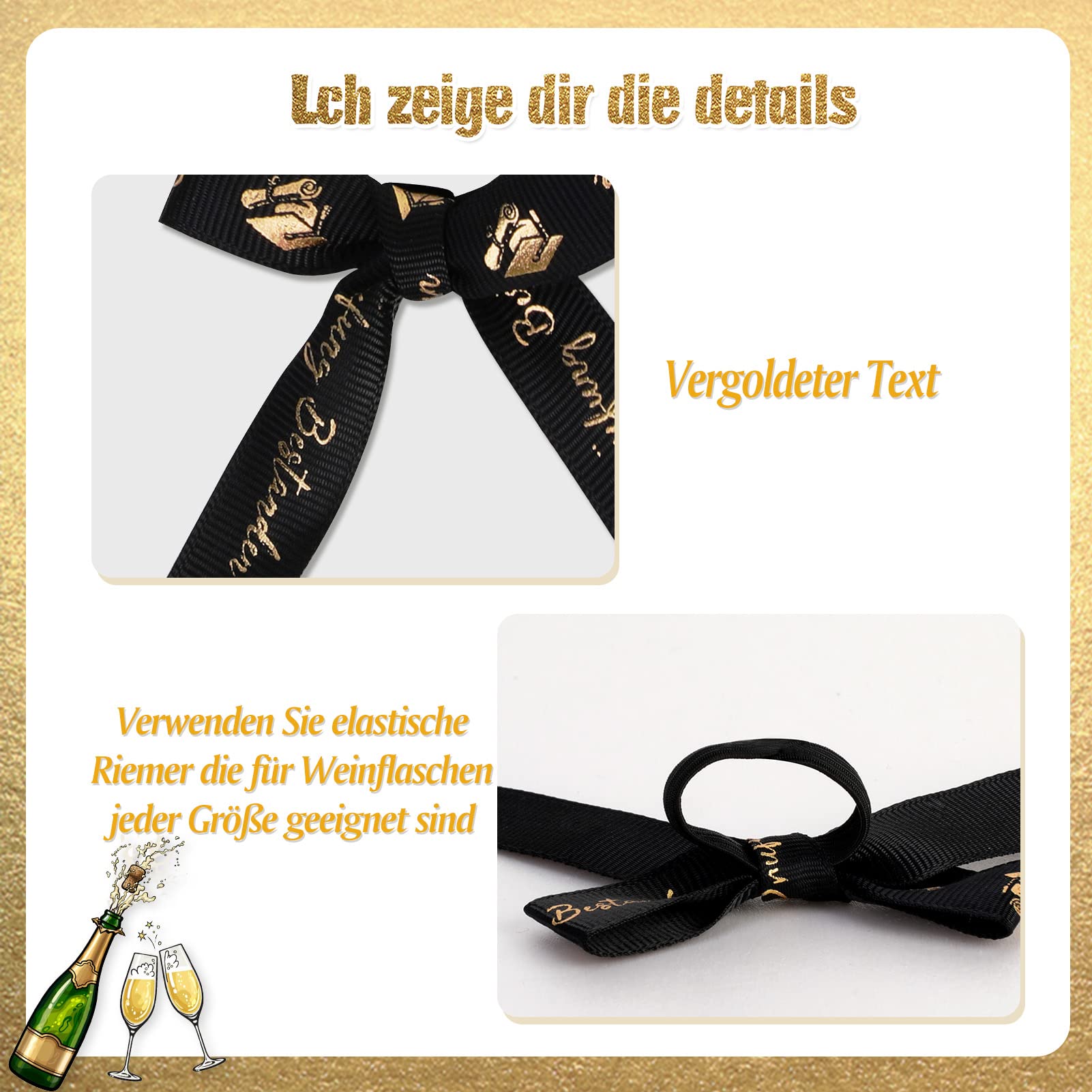 howaf-abschluss-flaschenetikett-verdient-bestanden-4er-set-schleife image 4