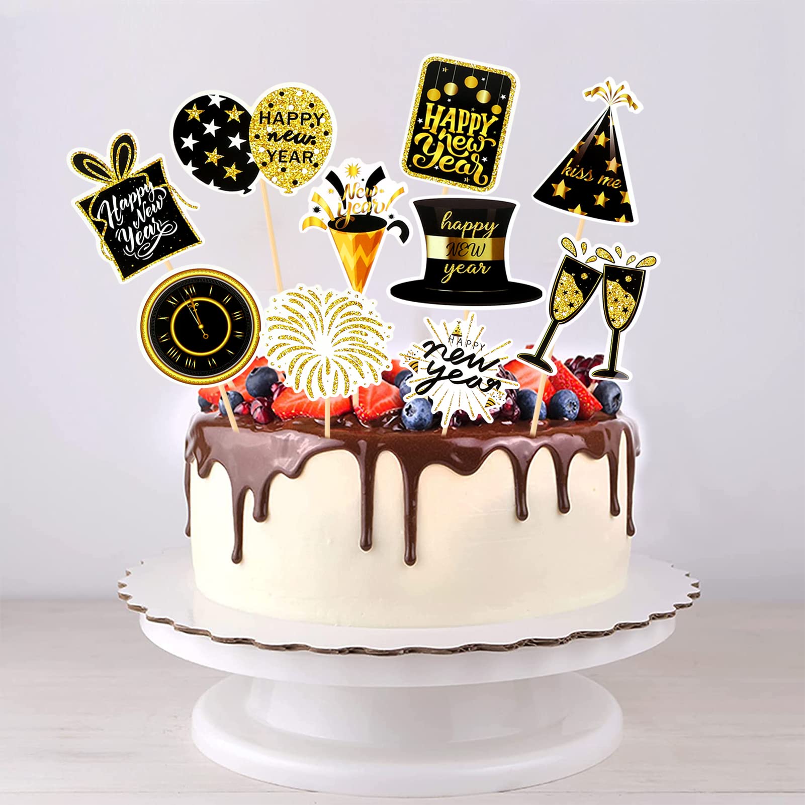 howaf-silvester-deko-2027-cupcake-topper-20-st-ck-tortendeko image 6
