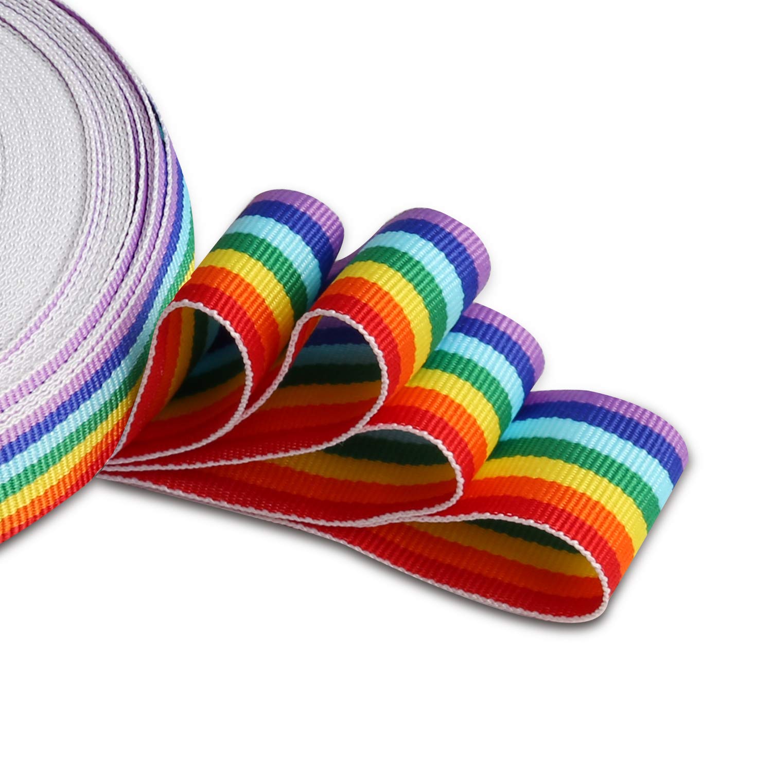 howaf-regenbogenband-ripsband-25mm-20m-bunt-geschenkband image 3