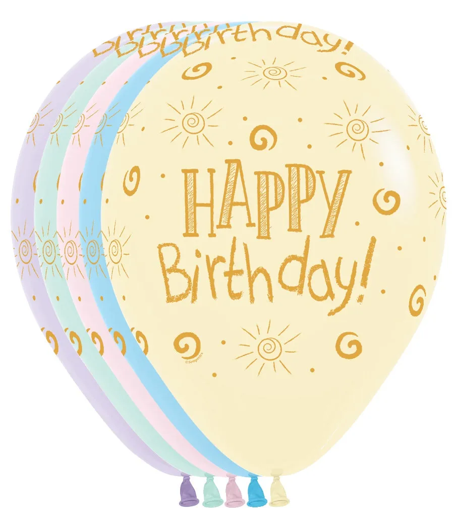 betallic-latex-balloons-pastel-gold-birthday-latexballon-11-50er image 1
