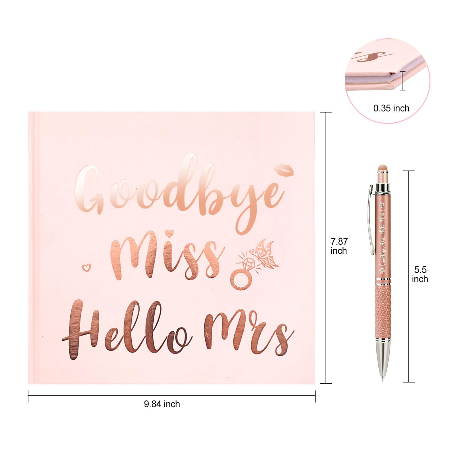 howaf-jga-g-stebuch-goodbye-miss-hello-mrs-wei-32-seiten image 2